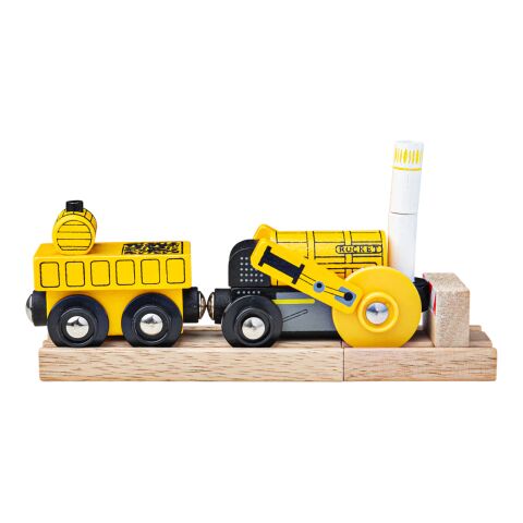 Bigjigs Rail Nachbildung der historischen Lokomotive Rocket + 2 Gleise
