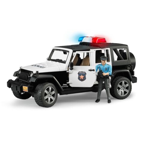 Bruder Jeep Wrangler Rubicon Polizei