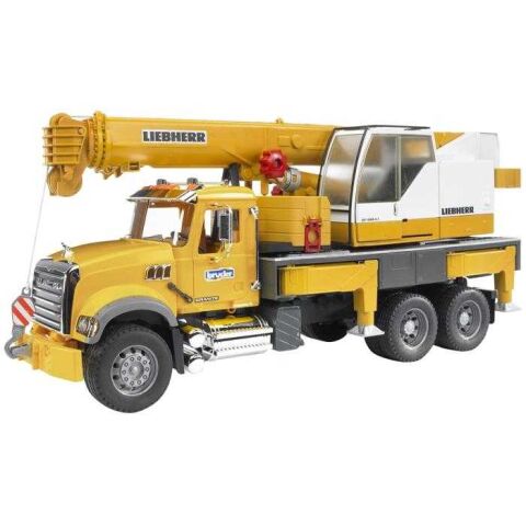 Bruder Truck MACK Granitkran LIEBHERR