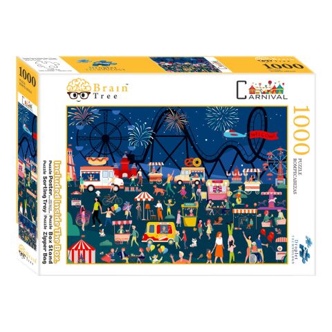 Brain Tree Puzzle Auf dem Jahrmarkt 1000 Teile