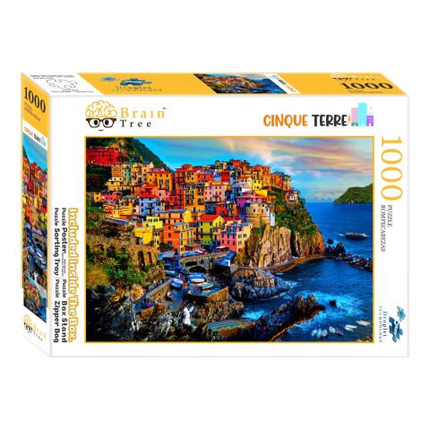 Brain Tree Puzzle Cinque Terre 1000 Teile