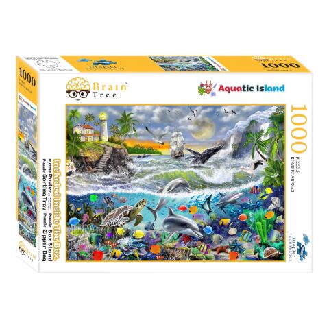 Brain Tree Puzzle Island Cove 1000 Teile
