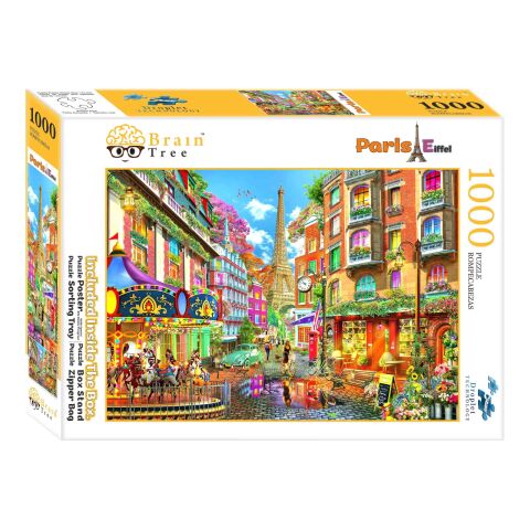 Brain Tree Puzzle Bild von Paris 1000 Teile