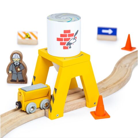 Bigjigs Rail Silo mit Zement