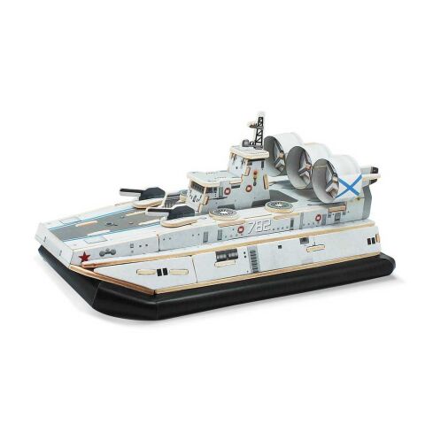 RoboTime 3D-Holzpuzzle Luftkissen-Landungsboot der Zubr-Klasse