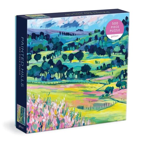 Galison Puzzle Gemalte Natur 500 Teile