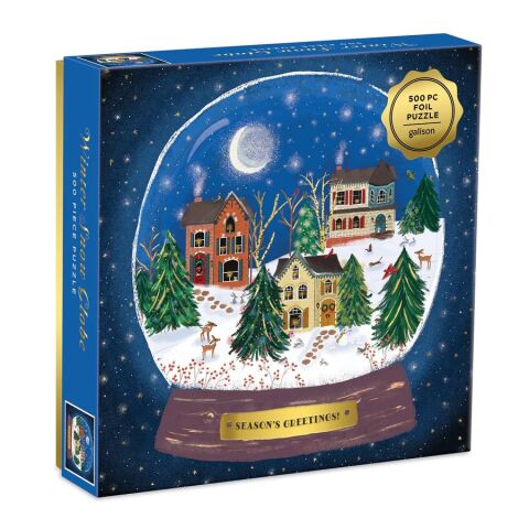 Galison Winter Snowball Puzzle 500 Teile