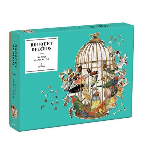 Galison Puzzle Vogelkäfig750 Teile
