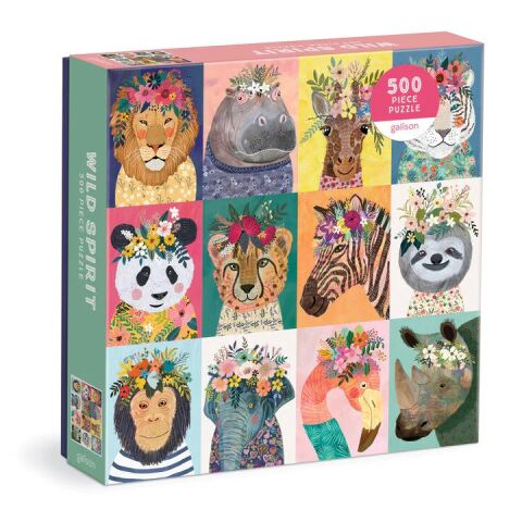 Galison Puzzle Wild Souls 500 Teile
