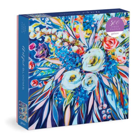 Galison Puzzle Artistic Flowers 500 pieces
