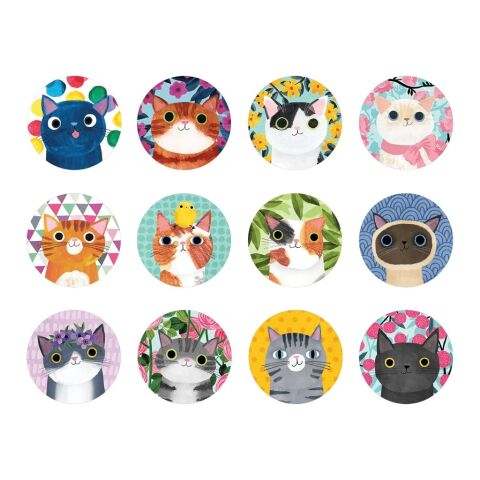 Mudpuppy Mini Memo-Spiel Katzen