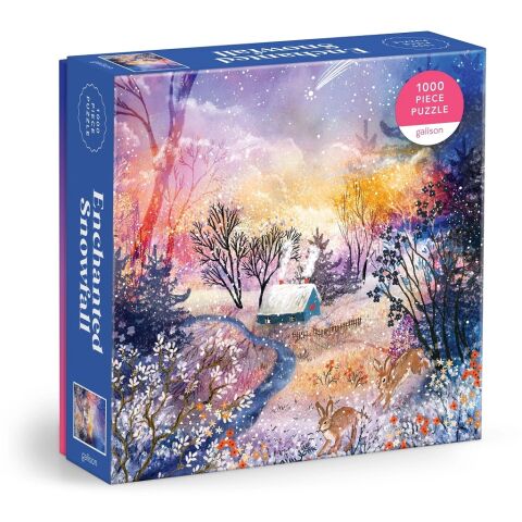 Galison Puzzle Verzauberter Schneefall 1000 Teile