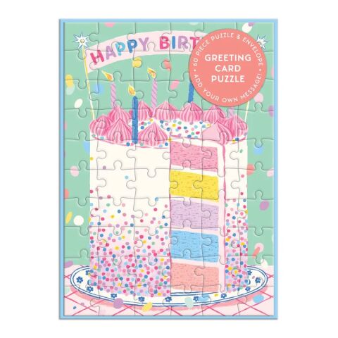 Galison Puzzle Happy Birthday 60 Teile