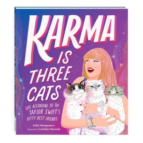 Mudpuppy Buch Karma ist drei Katzen