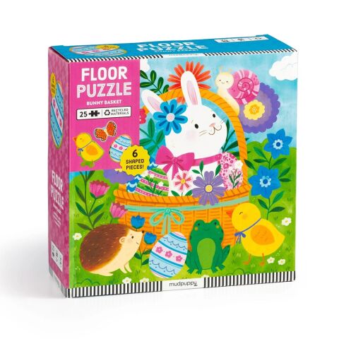 Mudpuppy Osterhasen-Bodenpuzzle 25 Teile