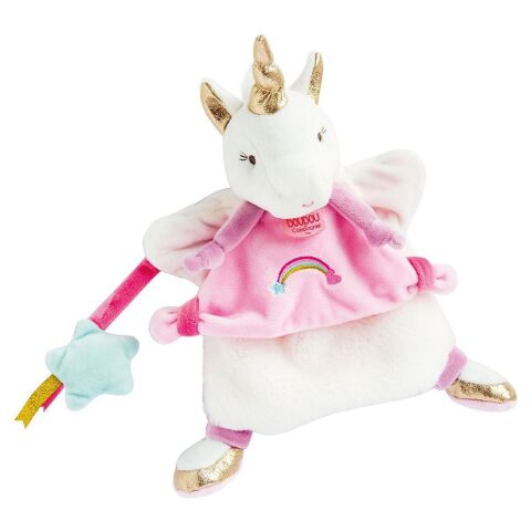 Doudou Plüsch Welpe Einhorn 25 cm