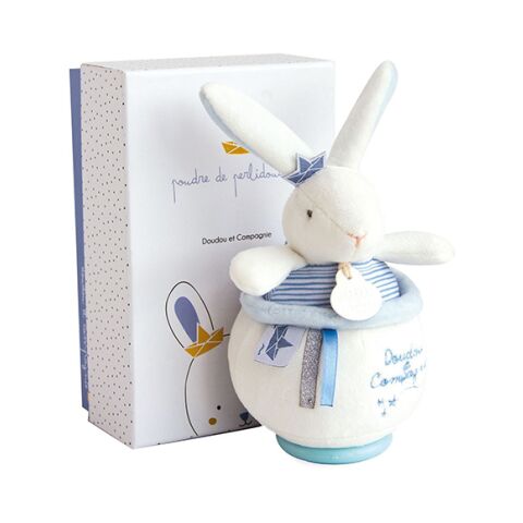 Doudou-Geschenkset - Plüschhase Matrose spielt eine Melodie 14 cm