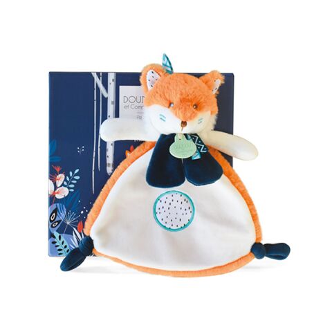 Doudou Tiwipi Geschenkset - Plüschfuchs 23 cm