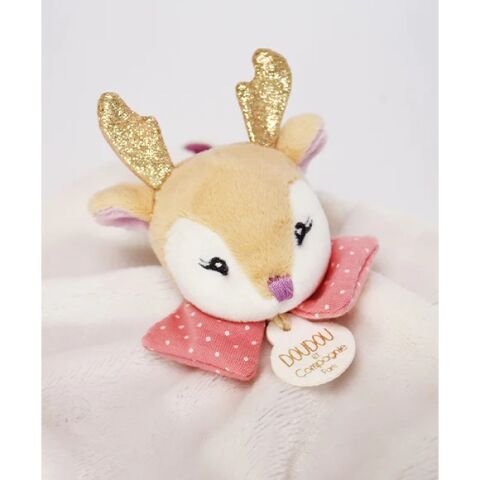 Doudou Geschenkset - Plüsch Mini-Spielzeug 20 cm Rehwild