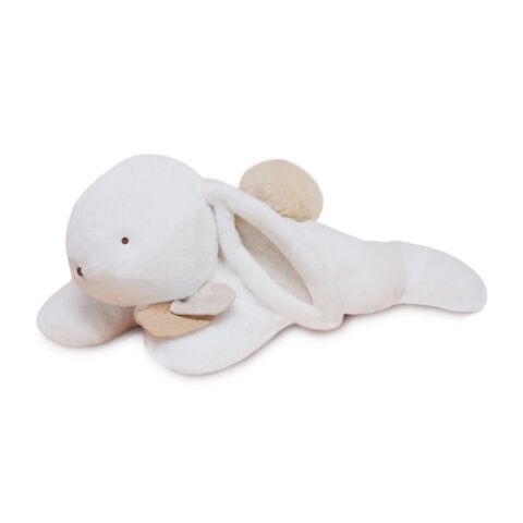 Doudou Plüschkaninchen mit beigem Pompon 65 cm