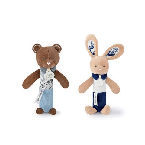 Doudou Quietschende Rassel 17 cm 1 Stück Bär