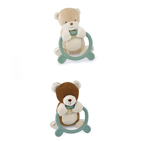 Doudou HOULAHOP Plüschtier mit Beißring 1 Stk. Bär