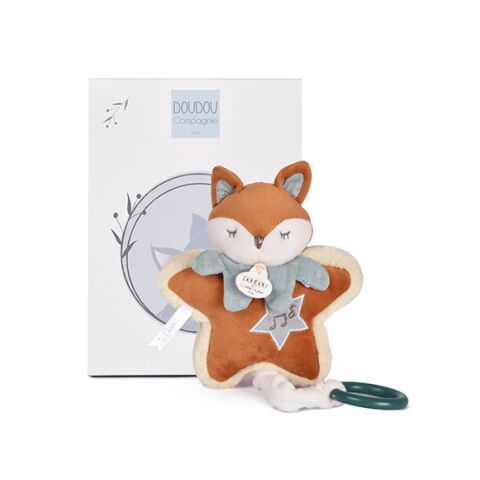 Doudou Geschenkset Plüschfuchs Timo spielt Melodie 16 cm