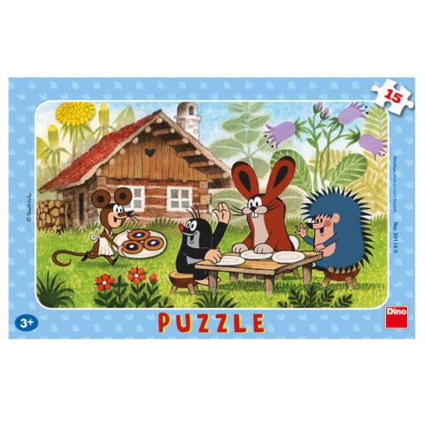 Dino Puzzle Mole zu Besuch