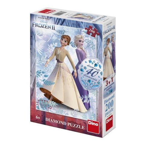 Dino Puzzle Frozen II Diamanten 200 Teile