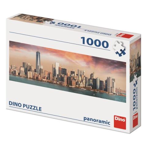 Dino Puzzle Manhattan in der Dämmerung 1000 Teile