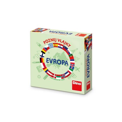 Dino Reisespiel Kenne die Flaggen – Europa