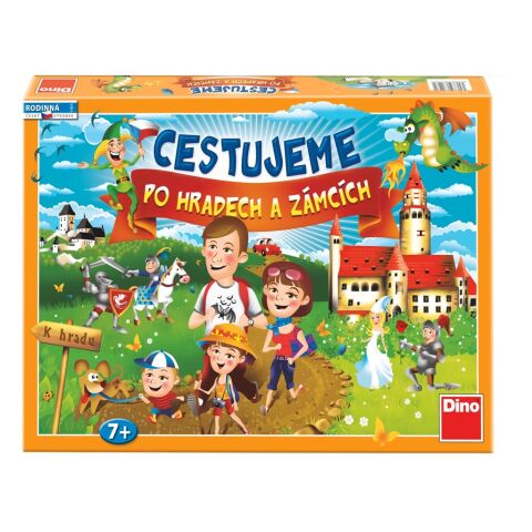 Dino Familienspiel Wir reisen durch Burgen und Schlösser