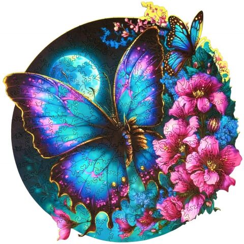 EscapeWelt Holzpuzzle Schmetterling 300 Teile