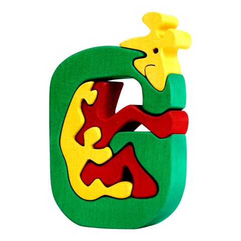 Fauna Alphabet Buchstabe G Giraffe