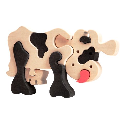 Fauna Massivholzpuzzle große Kuh