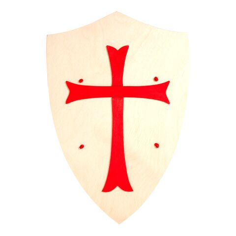 Fauna Holzschild mit Kreuz