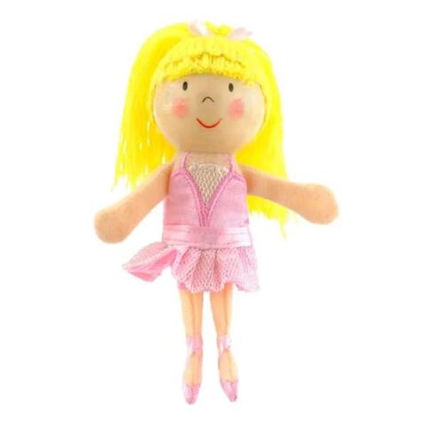 Fiesta Crafts Ballerina-Fingerpuppe