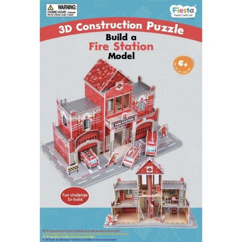 Fiesta Crafts 3D-Puzzle Feuerwache
