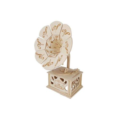 Woodcraft 3D Puzzle Drehscheibe aus Holz