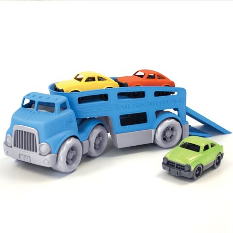 Green Toys Traktor mit Autos