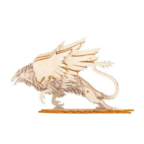 Woodcraft Hölzernes 3D Puzzle Greifen