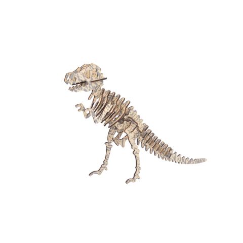 Woodcraft Hölzernes 3D Puzzle Tyrannousaurus