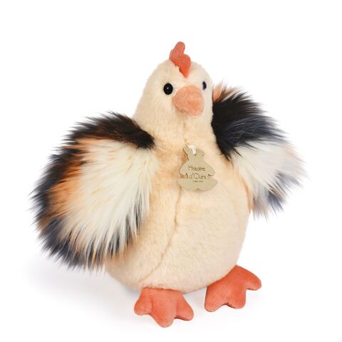 Doudou Histoire d'Ours Plüschhenne beige 20 cm