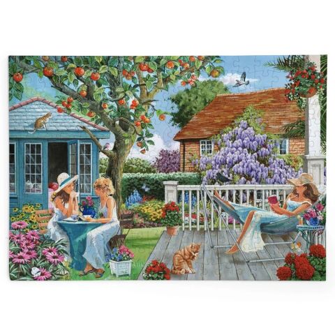 HOP Puzzle Entspannte Damen 250 große Teile