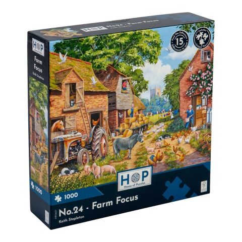 HOP Puzzle Bauernhof 1000 Teile