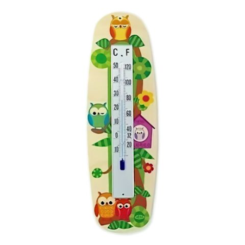 Hess Thermometer für den Innenbereich Eulen
