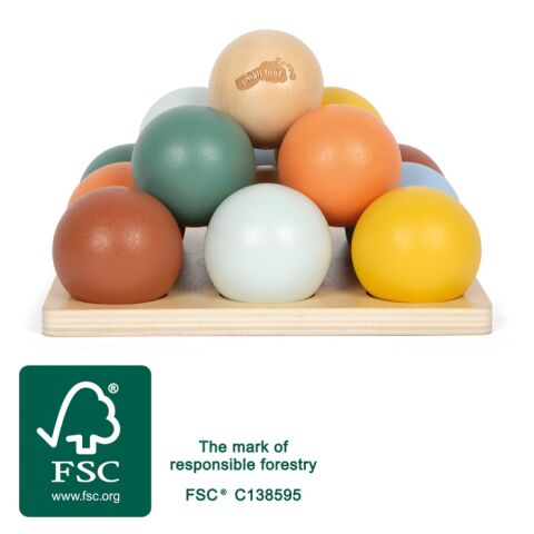 small foot Montessori Sortierspiel mit Kugeln