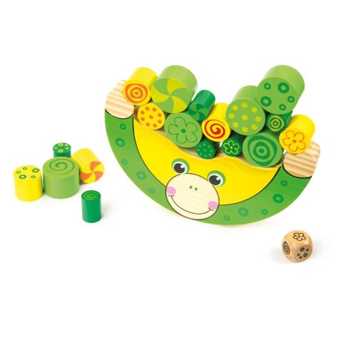 small foot Holzmotorisches Balancespiel Frosch