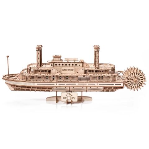 Little Story 3D-Holzpuzzle Dampfer