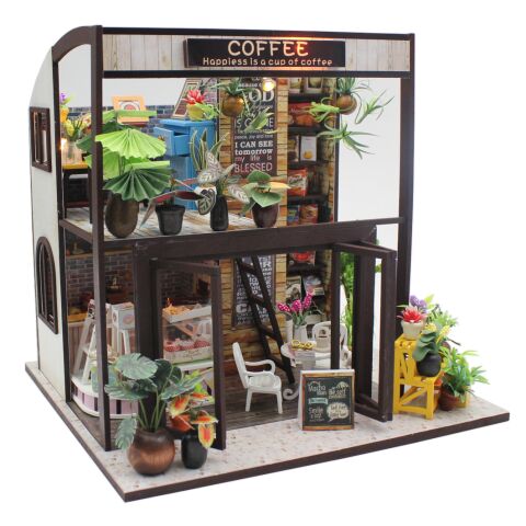 2Kids Toys Miniaturhaus Cafe